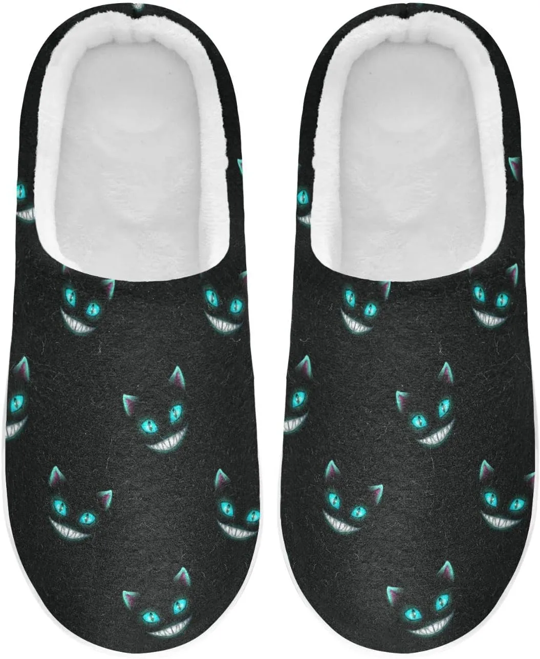 Women's and Men's Fuzzy House Slippers - Cozy Memory Foam Indoor/Outdoor Warm Nonslip Family Slippers