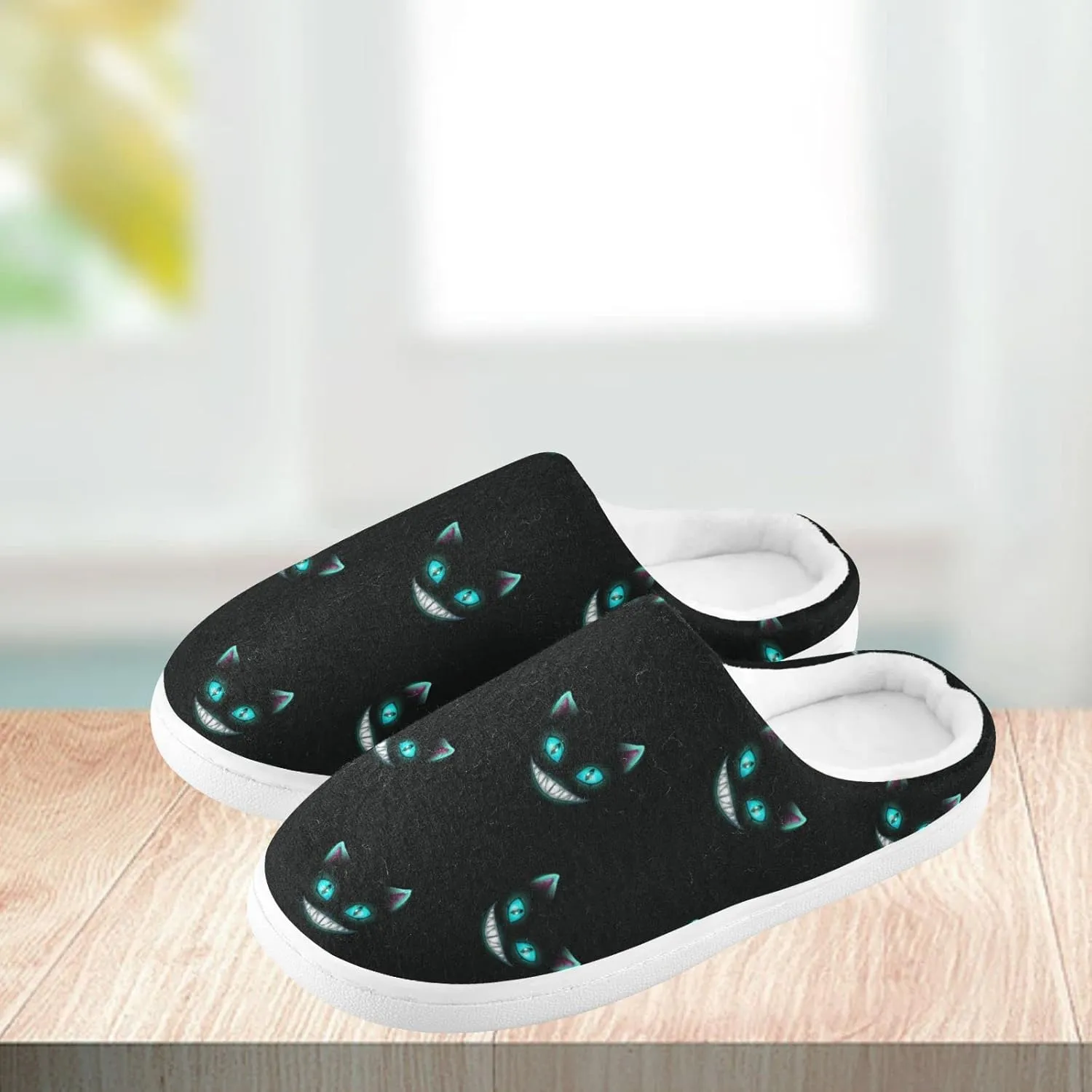 Women's and Men's Fuzzy House Slippers - Cozy Memory Foam Indoor/Outdoor Warm Nonslip Family Slippers
