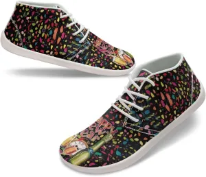 Women's Barefoot Cozy Wide Toe Box Zero Drop Exercise Training Shoes Fashion Non-Slip Sport Workout Walking Shoes for Ladies US 6-13.5