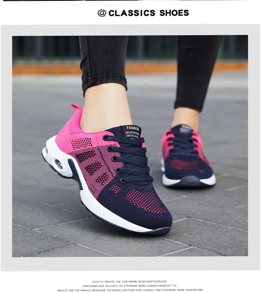 Women's Cloud Walk Pro Sneakers, Super Breathable Soft Casual Shoes, Ergonomic Pain Relief Shoe Trainers Orthopaedic