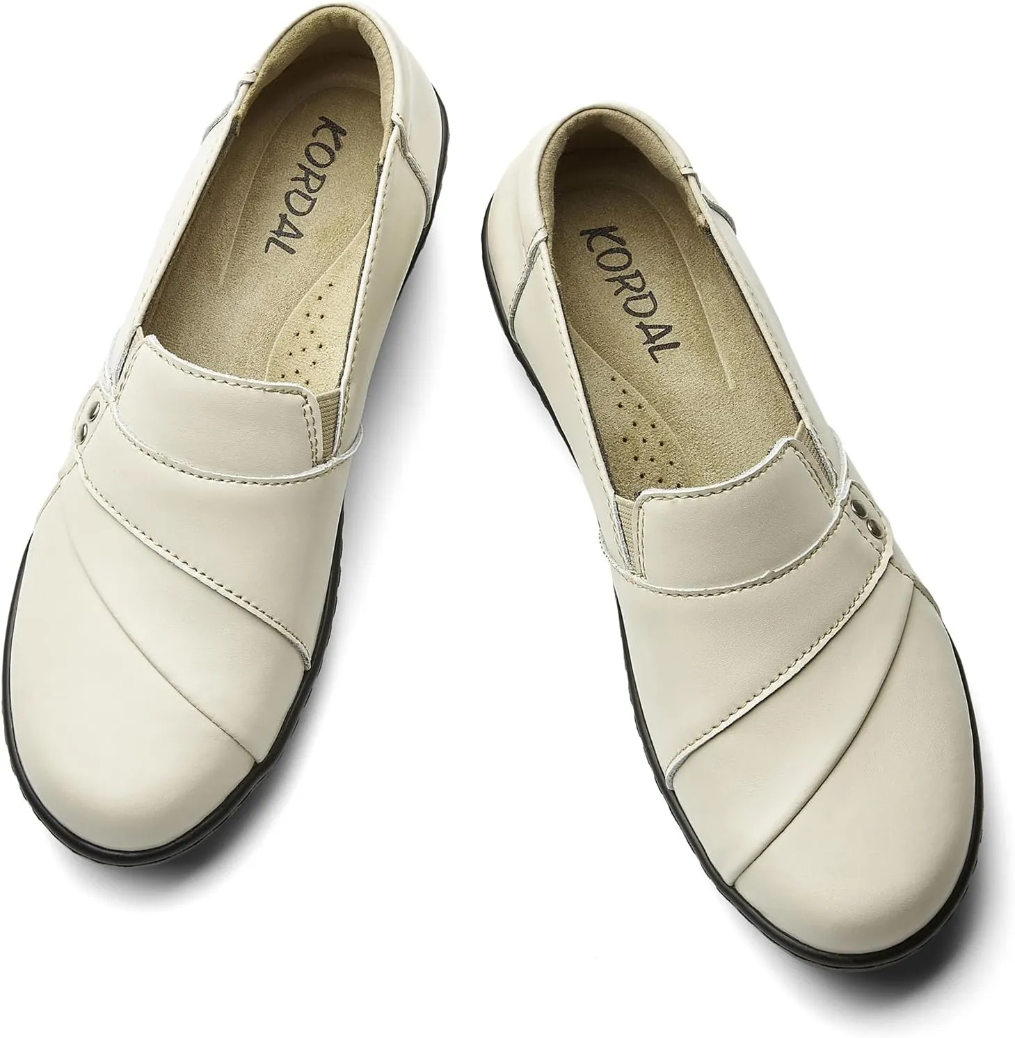 Women's Comfortable & Lightweight Leather Loafers Slip-Ons Stylish Business Casual Dress Shoes Work Office Everyday Walking Shoes for Women