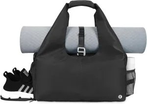Women's Gym Bag with Shoe Compartment & Wet-Dry Storage