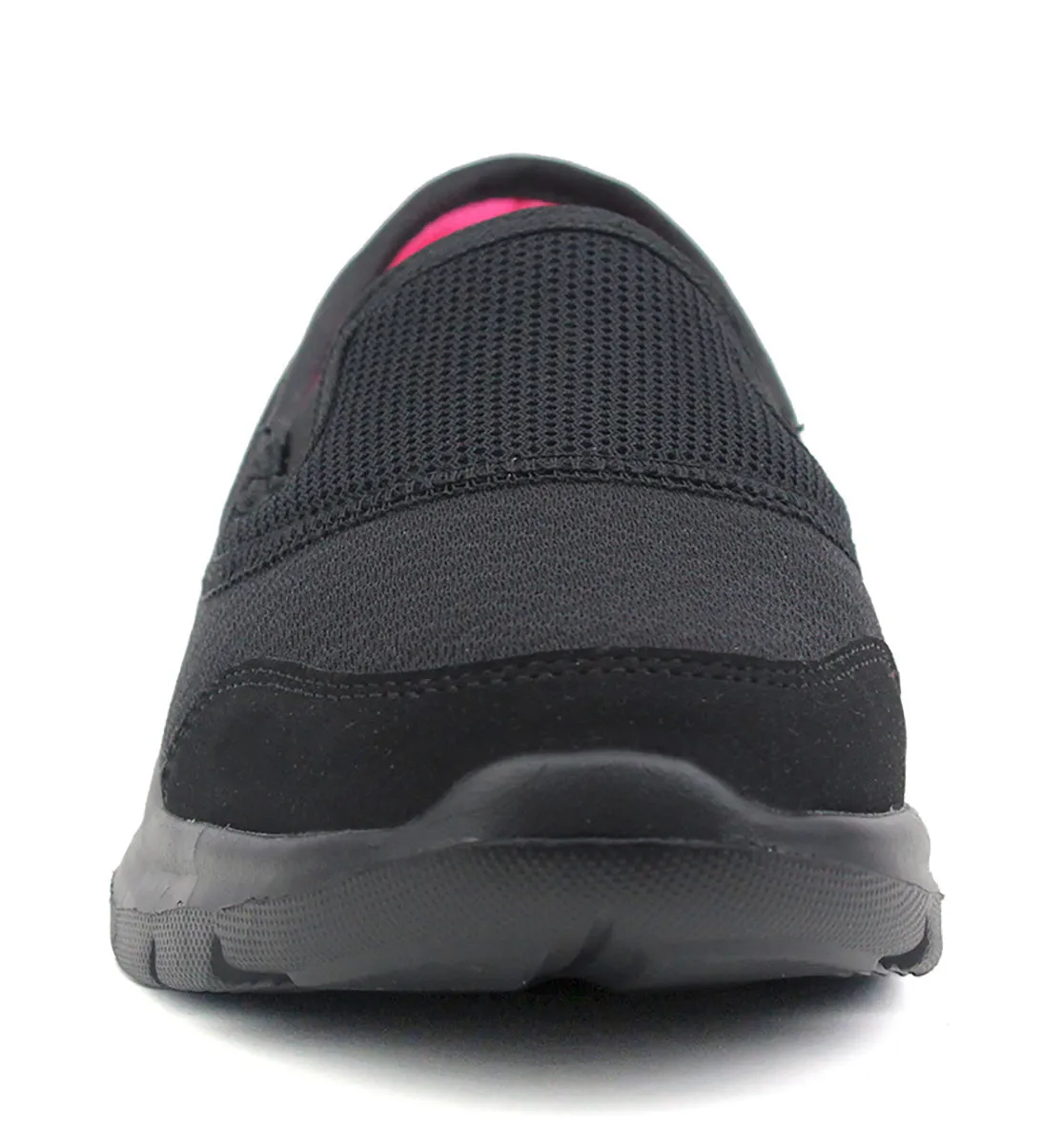 Womens Ladies Super Lightweight Slip On Mesh Active Sneaker Running Trainers