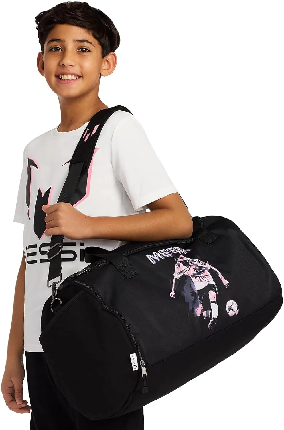 Women's Lifestyle Duffel Bag, Side Pockets & Adjustable Strap, Durable