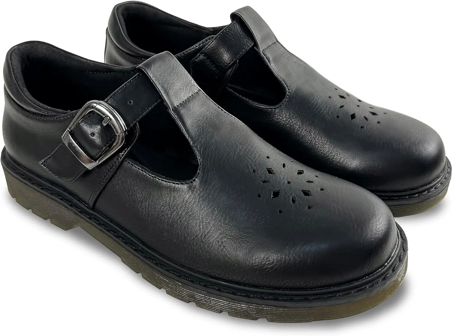 Women's Mary Jane Shoes - Classic Brown Oxford Style for Women Comfortable & Stylish Womens Mary Jane Shoes for Everyday Wear，Work & Student Shoe