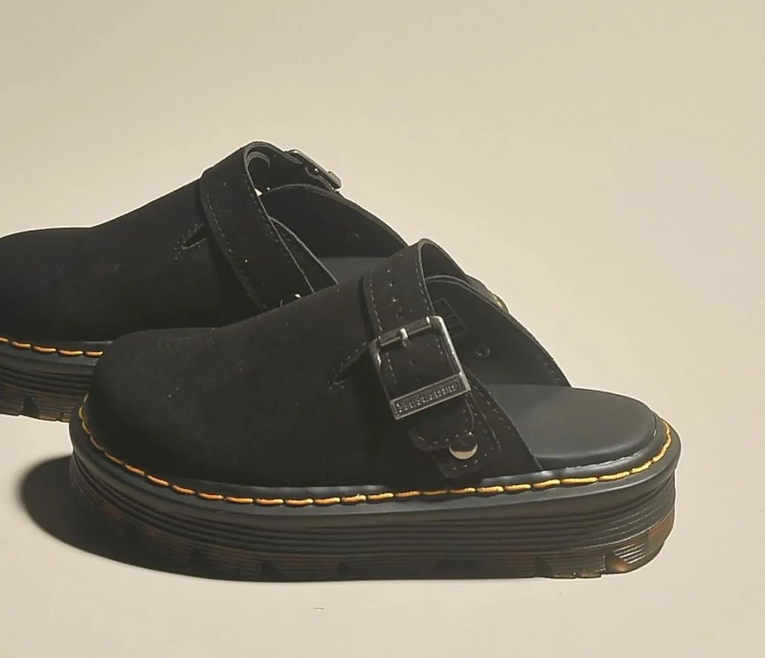 Women's Platform Buckle Clogs Mules,Slip on Ladies Trendy Dressy Casual Everyday Comfortable Memory Foam Fancy Vacation Shoe