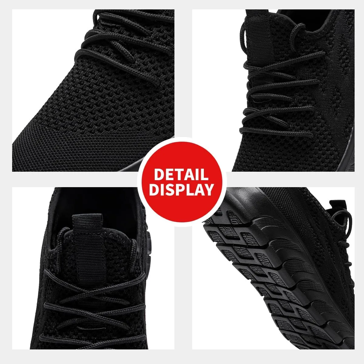 Women's Running Shoes Lightweight Walking Sneakers Tennis Athletic Lace Up Gym Casual Fashion Fitness Sports Soft Sole Mesh Workout Comfortable