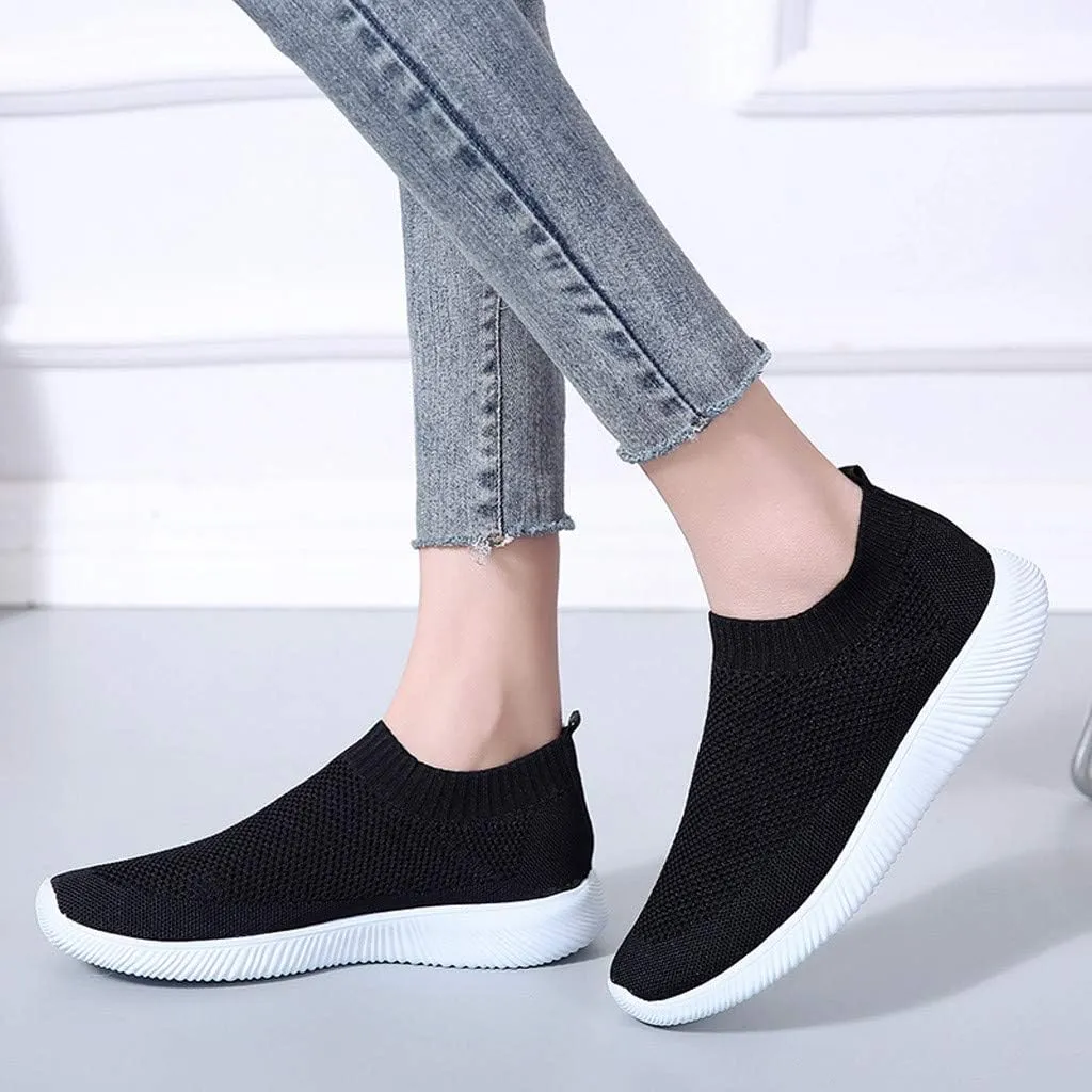 Women's Slip On Sneakers Casual Everyday Shoes Mens Casual Shoes Lightweight Dressy Casual Shoes Black Platform Sneaker Slip On Tennis Shoe Loafers Shoe