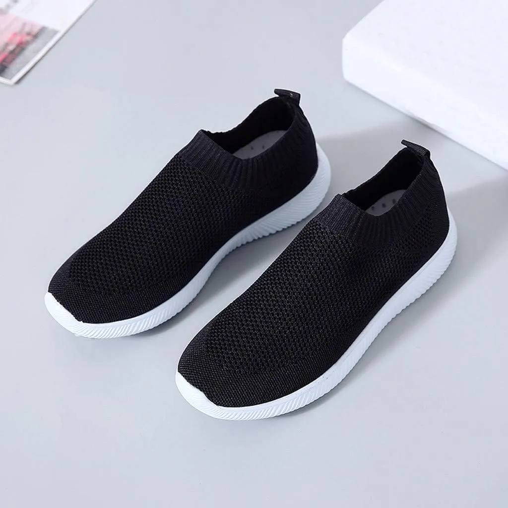 Women's Slip On Sneakers Casual Everyday Shoes Mens Casual Shoes Lightweight Dressy Casual Shoes Black Platform Sneaker Slip On Tennis Shoe Loafers Shoe