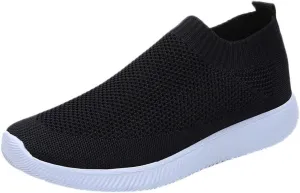 Women's Slip On Sneakers Casual Everyday Shoes Mens Casual Shoes Lightweight Dressy Casual Shoes Black Platform Sneaker Slip On Tennis Shoe Loafers Shoe