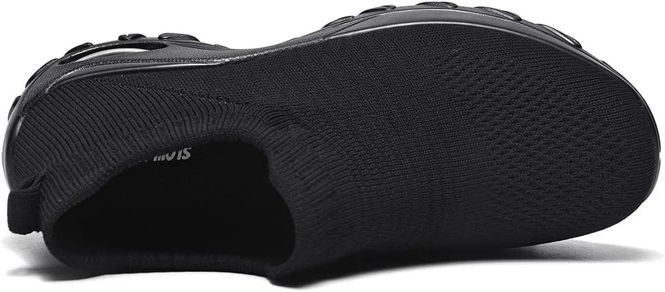 Women's Walking Shoes Sock Sneakers - Mesh Slip On Air Cushion Lady Girls Modern Jazz Dance Easy Shoes Platform Loafers
