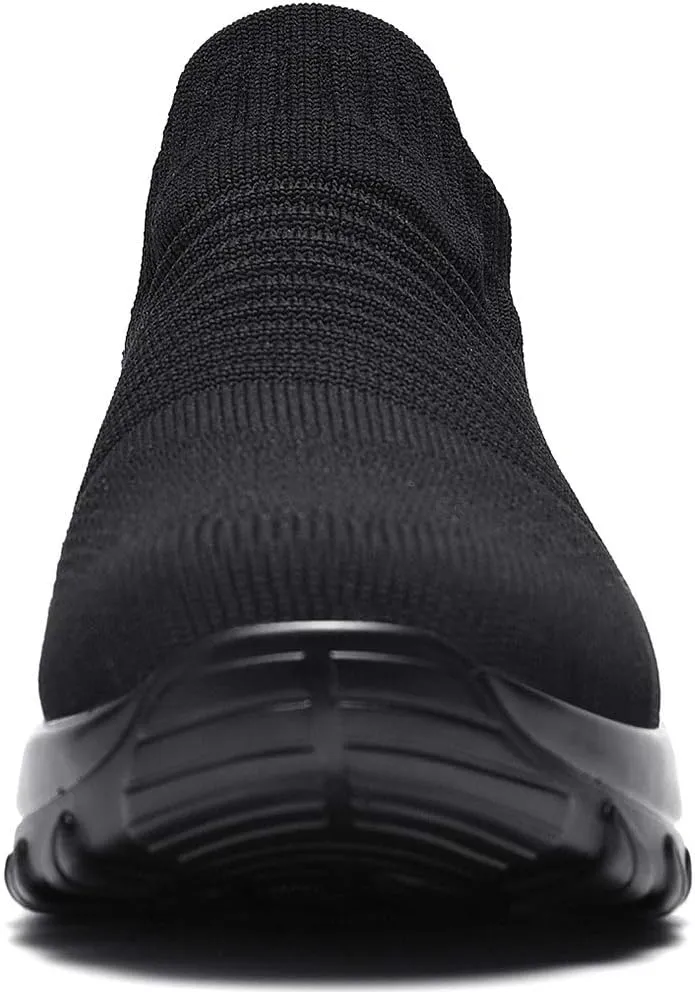 Women's Walking Shoes Sock Sneakers - Mesh Slip On Air Cushion Lady Girls Modern Jazz Dance Easy Shoes Platform Loafers