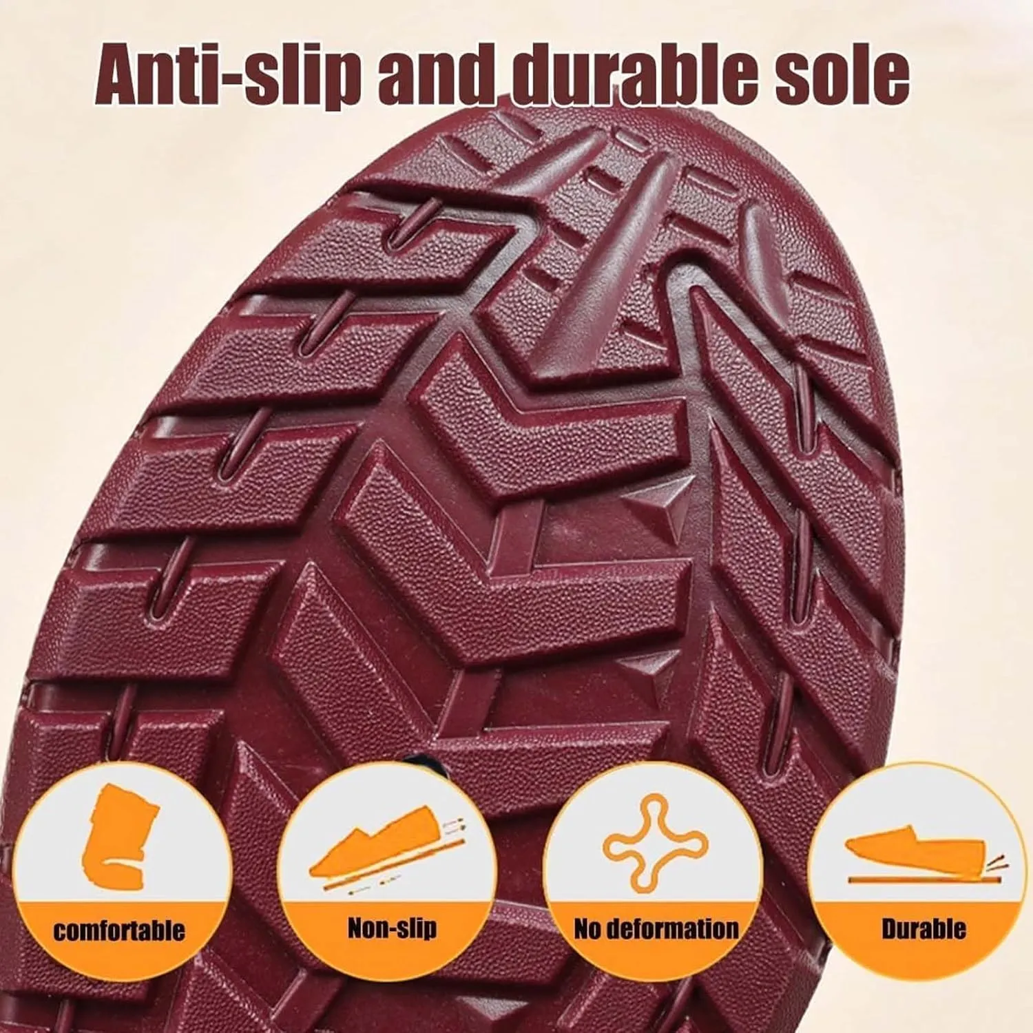 Women's Warm Sheepskin-Lined Boots, Comfortable Orthopedic Shoe for Women, Easy Wear Thermal Walking Booties