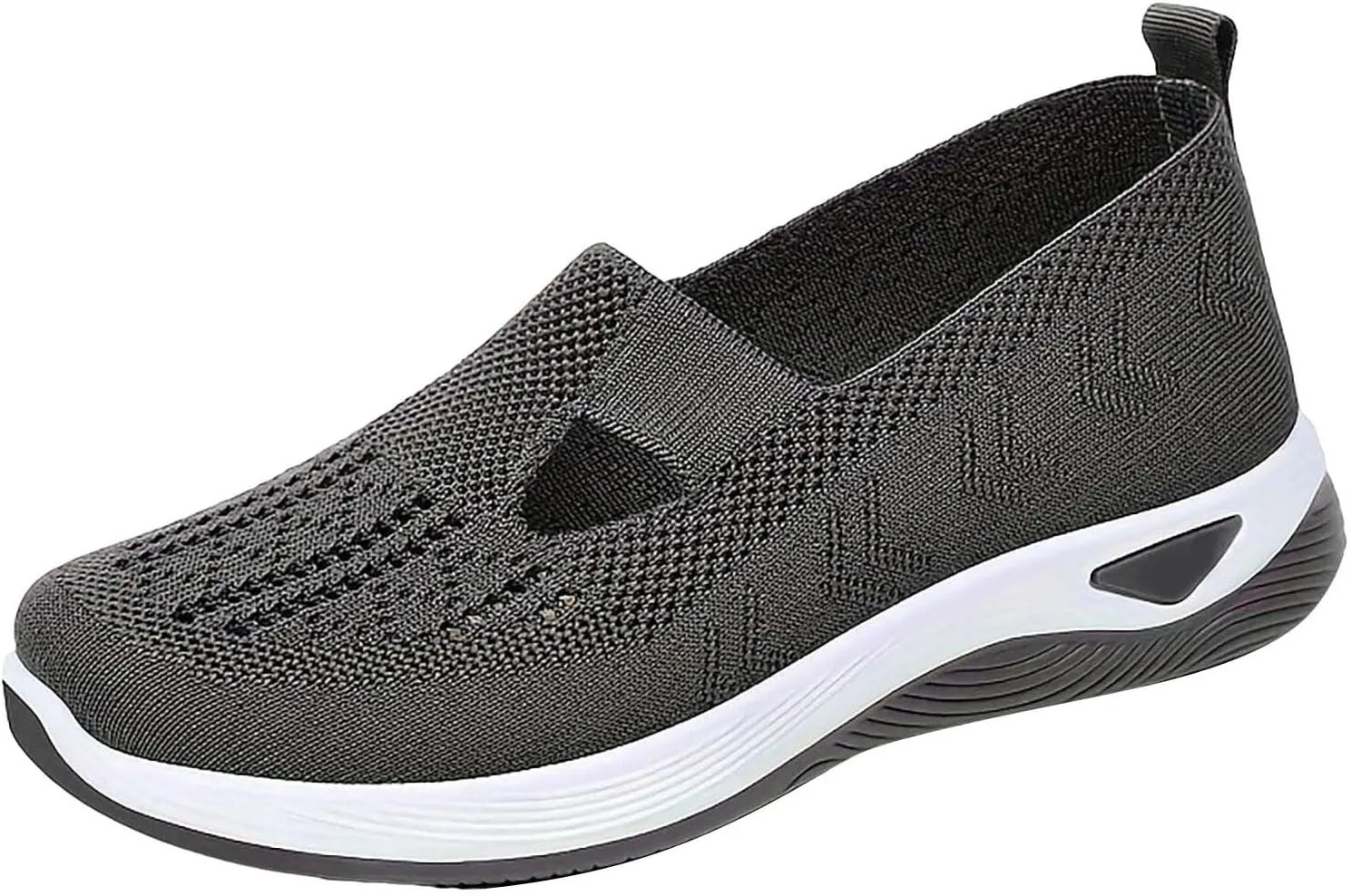 Women's Woven Orthopedic Breathable Soft Shoes Tennis Shoes Womens Wide Feet Casual Work Shoes Platform Sneakers White Tennis Shoe Loafers Dress Shoe