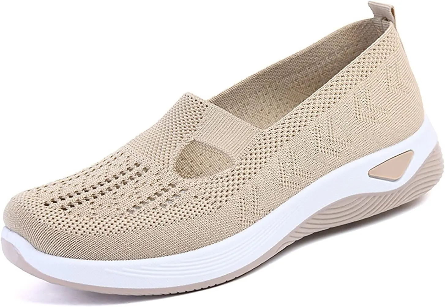Women's Woven Orthopedic Breathable Soft Walking Running Shoes for Men Wide Feet Men's Shoes Casual Slip On Sneakers Black Tennis Shoe Loafers Shoe