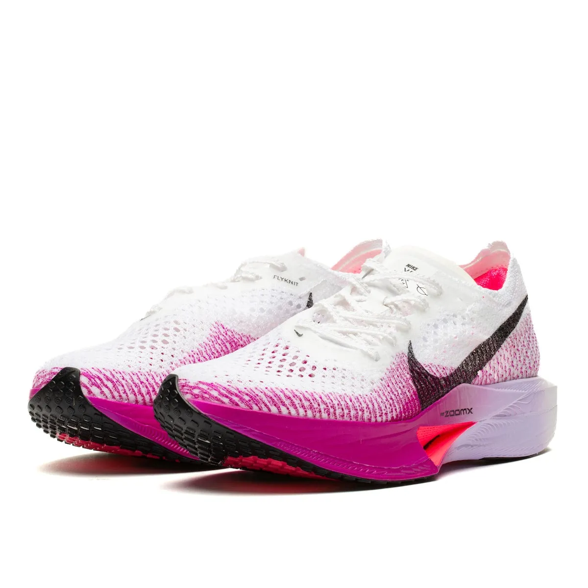 Women's Zoomx Vaporfly Next 3 Fk White/Black-Vvd Prpl-Prpl Agt