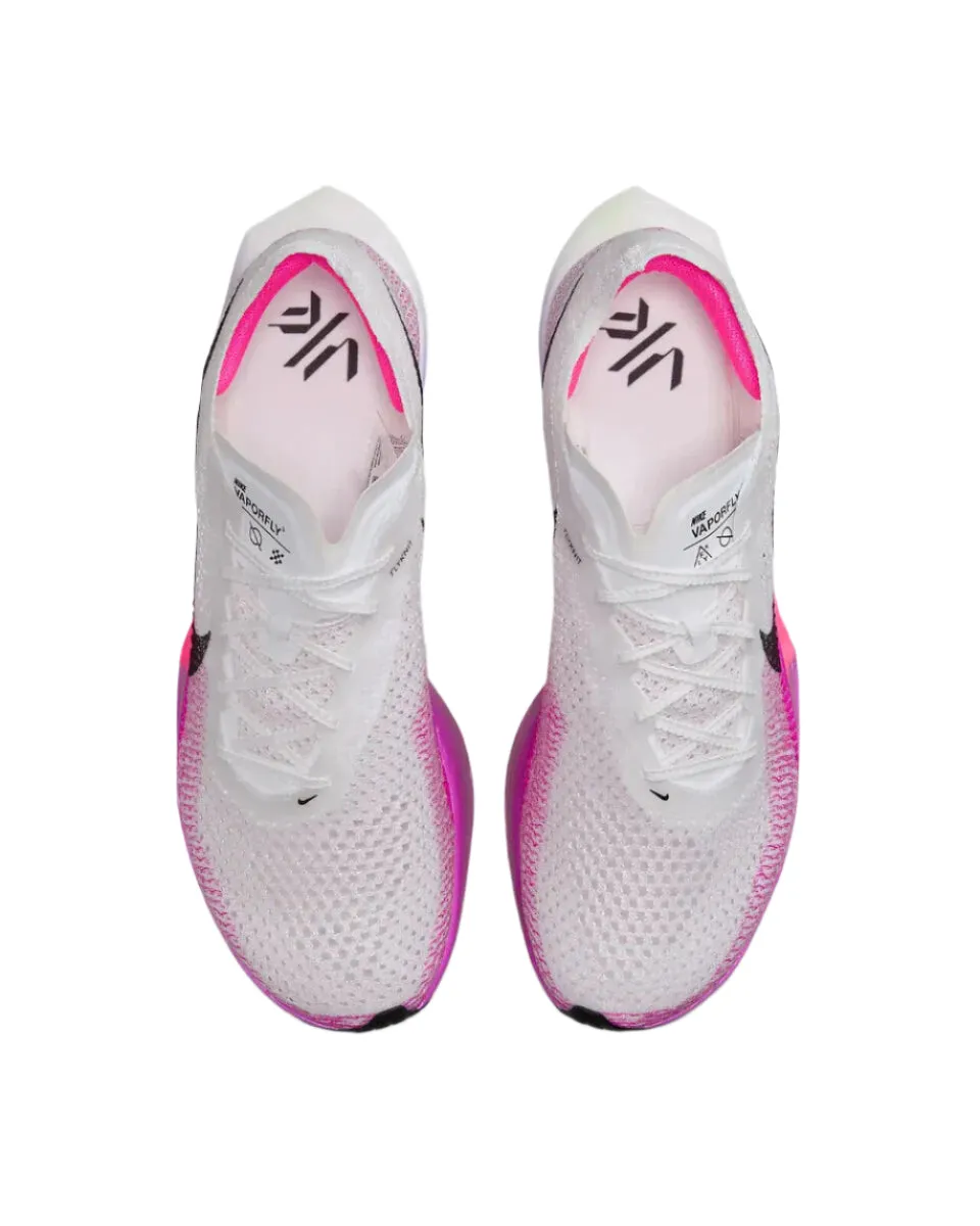 Women's Zoomx Vaporfly Next 3 Fk White/Black-Vvd Prpl-Prpl Agt