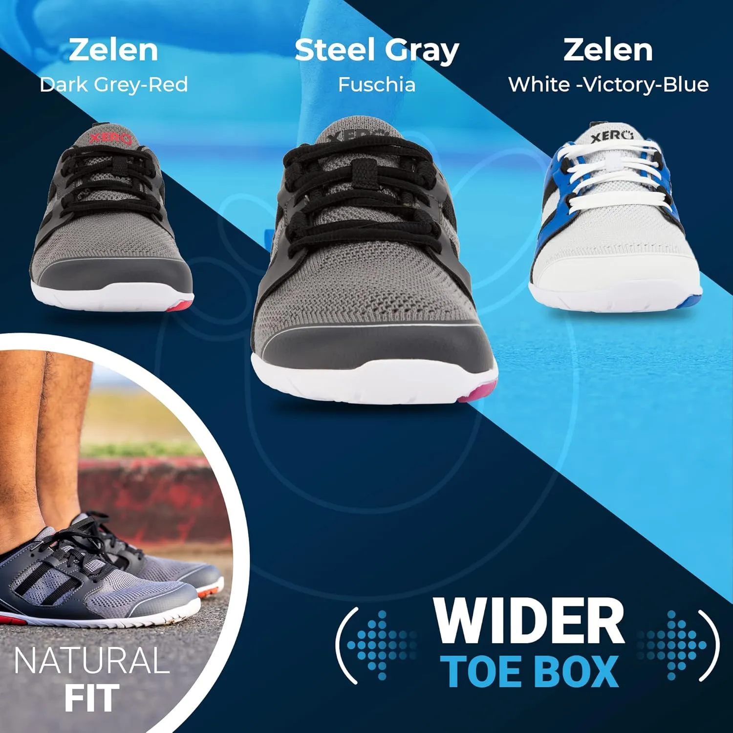 Xero Shoes Women's Zelen Barefoot Running Shoe