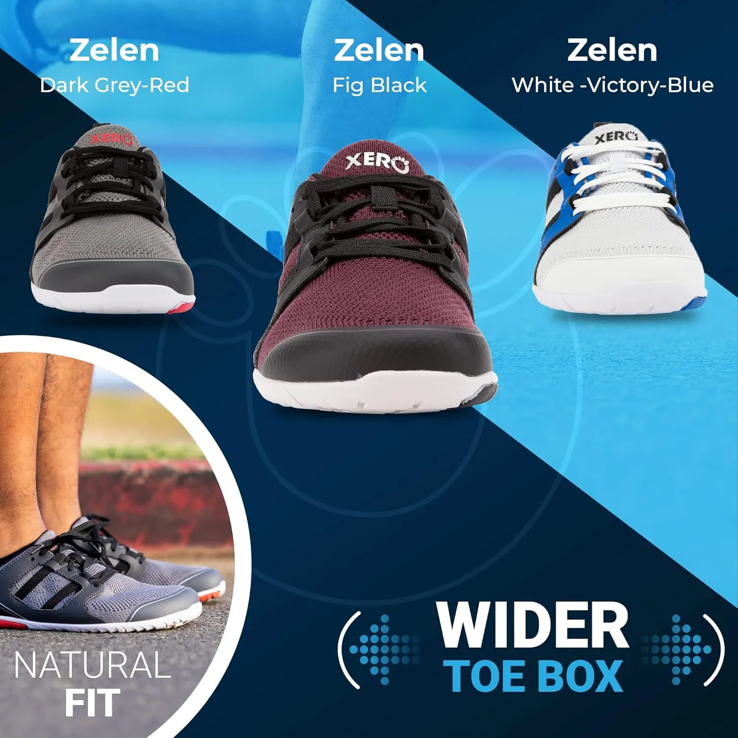 Xero Shoes Women's Zelen Barefoot Running Shoe