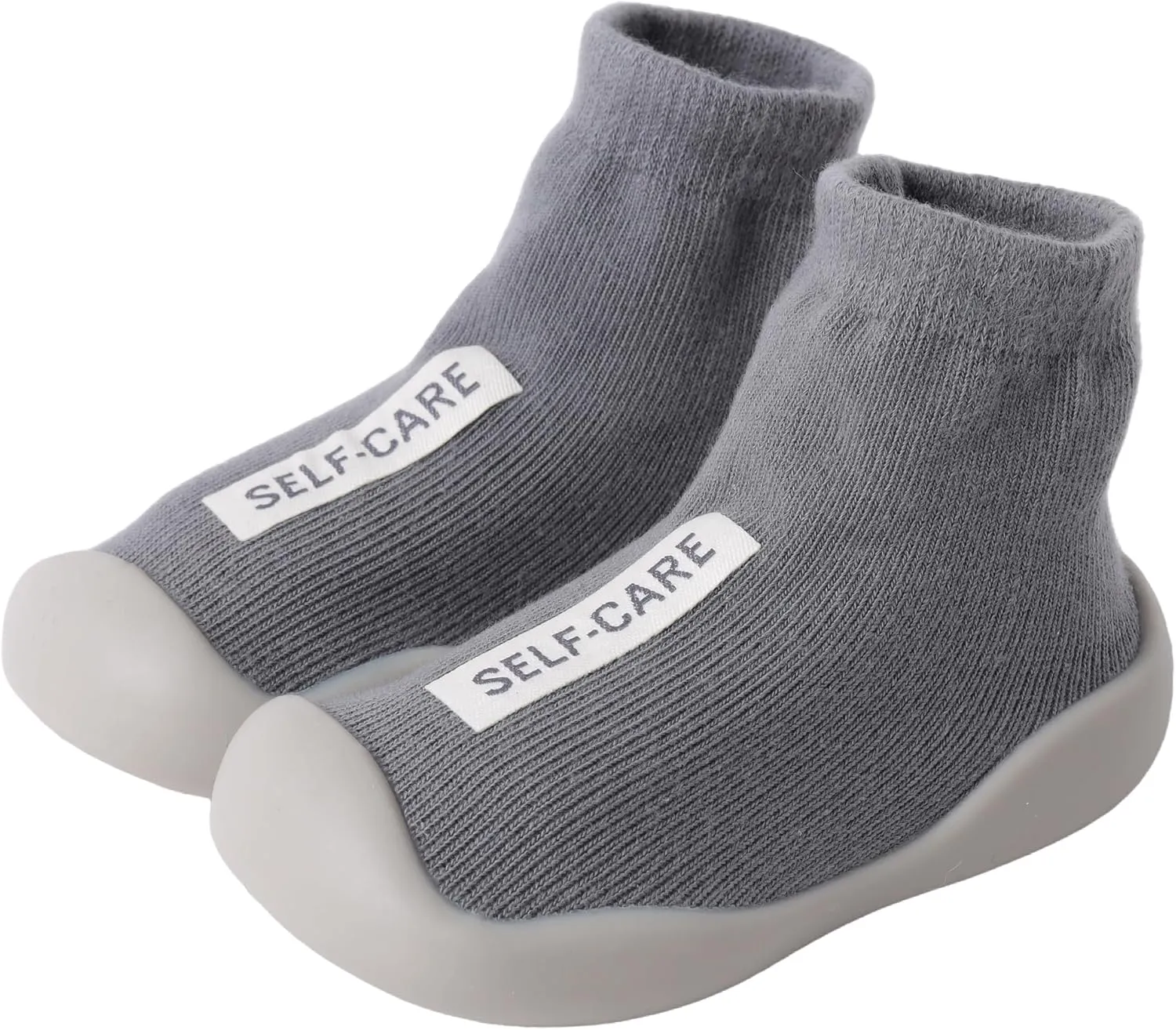 XQ&XG Baby Shoes Toddler First Walker Shoes Baby Boys Girls Floor Slippers Indoor Outdoor Non Slip Soft Rubber Sole Infant Sock Shoes Breathable Shoes Unisex Cartoon Slip On Sneakers