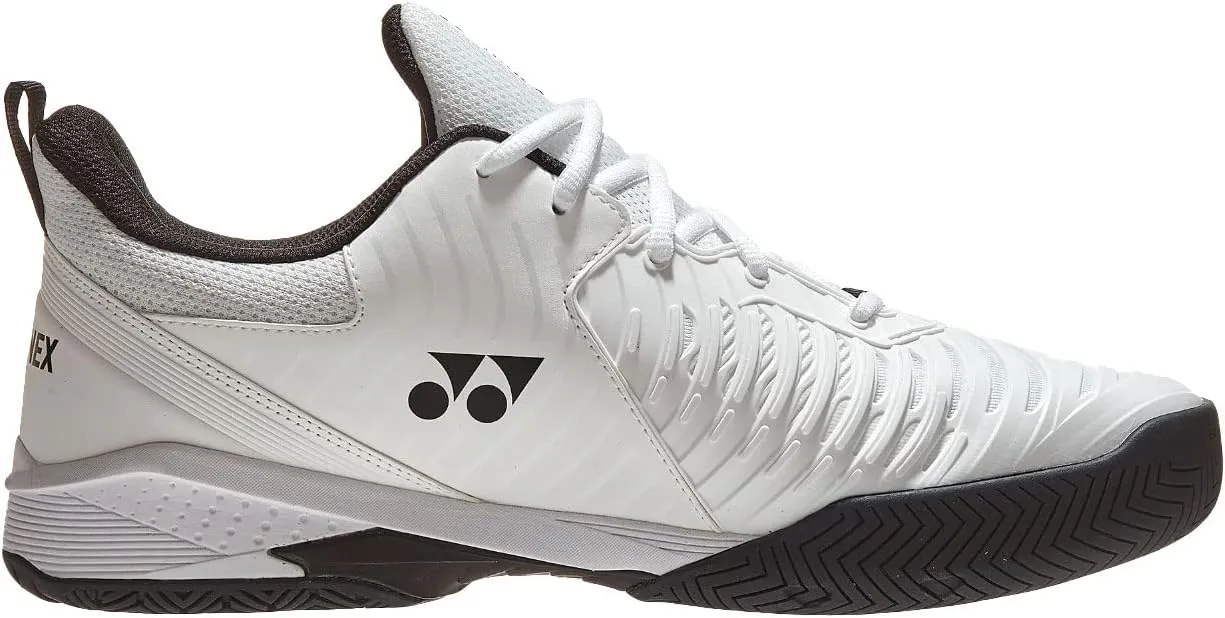 YONEX Unisex Sonicage Plus 4E Width Tennis Shoes White