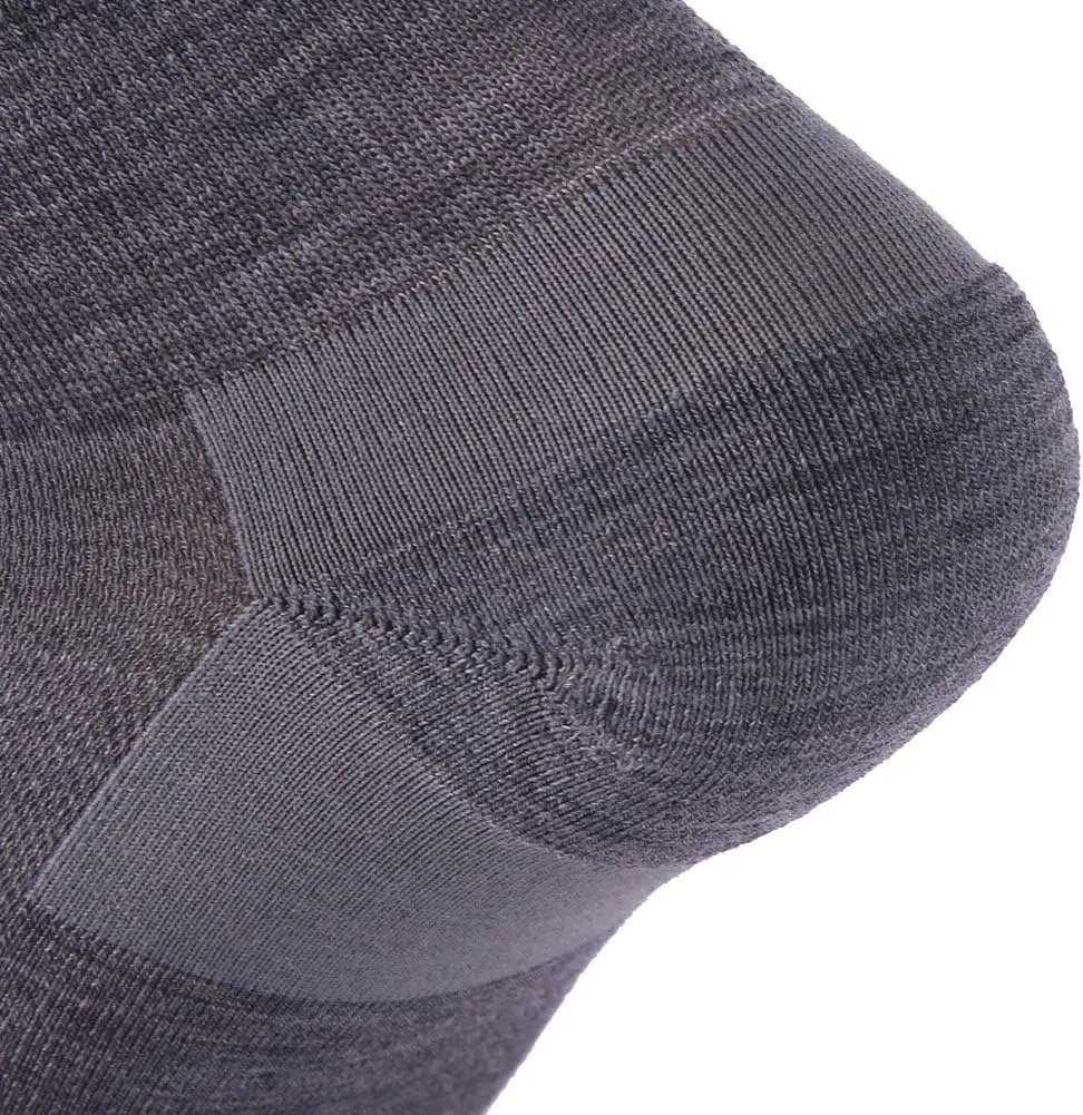 ZEAL WOOD Merino Wool Ankle Athletic Socks Low Cut Running Golf Tennis Hiking Socks Quarter 3 Pairs