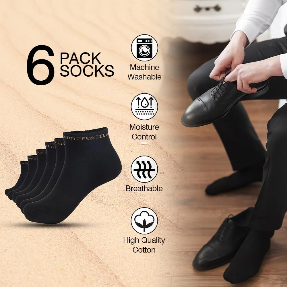 ZEBA Unisex Crew Socks - Experience Ultimate Comfort with Soft Breathable Socks for Men and Women